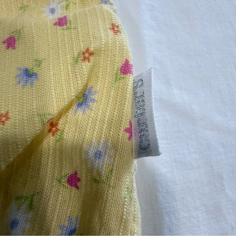 Y2K Carter's Sunny Floral Baby Romper Size 9-12 Months